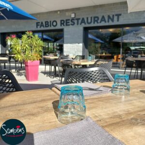 Fabio Restaurant de Samoëns - Terrasse ouverte par beau temps et en été